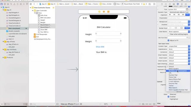 Mobile Application Development | Building iOS Application with XCode Objective C | BMI Calculato смотреть онлайн