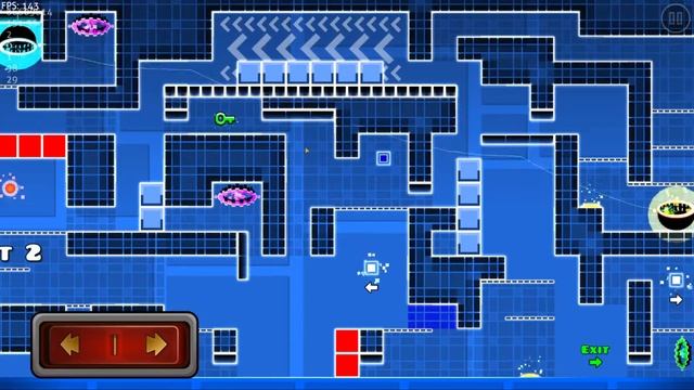 AWESOME PLATFORMER LEVELS! Geometry Dash 2.2 Mod (By Blaze) смотреть онлайн