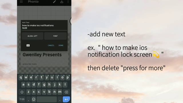 how i edit IOS Notification Intro using only phone (android phone) смотреть онлайн