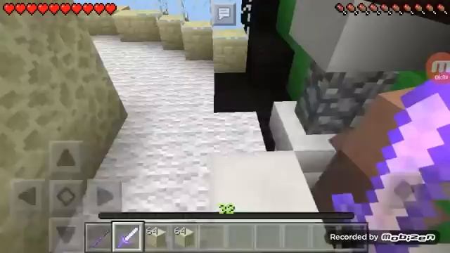 Bed Wars в minecraft pe #6 Ютуберка, временный микро смотреть онлайн