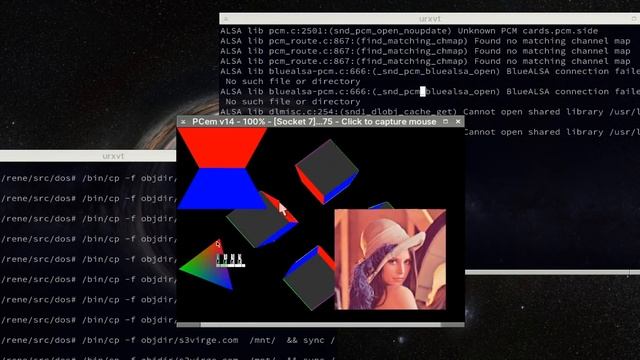 Bare metal hardware 3d texturing in 23kb of code w/ S3/Virge! смотреть онлайн