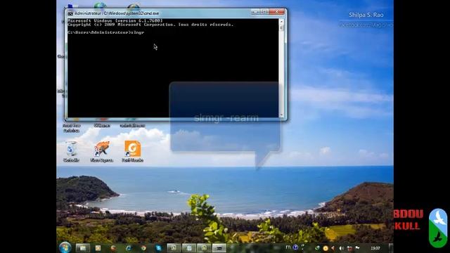 حل مشكلة الشاشة السوداء و (cette copie de windows n'est pas authentique) смотреть онлайн