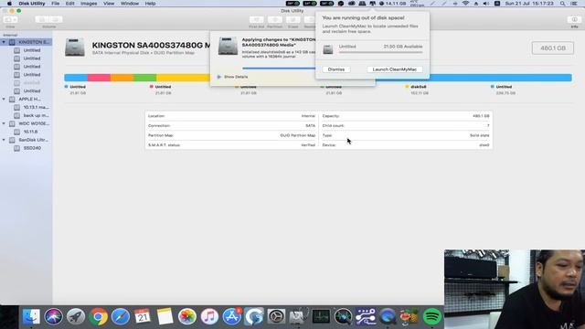 แบ่งpartition MAC OS วิธีแบ่ง 3 Partitionหรือมากกว่า เพื่อลง WindowsOSX และ Data แบบแยก Parttion смотреть онлайн