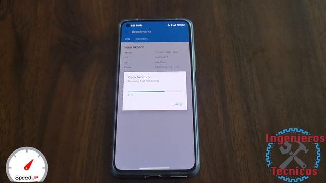 Xiaomi Mi 11 Lite 5G NE Geekbench Benchmark Test Android 12 смотреть онлайн