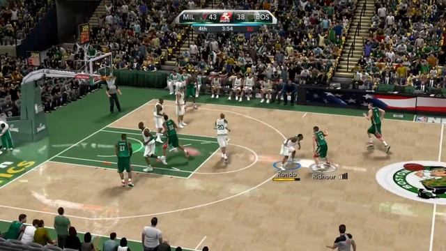 NBA 2K10 (Gameplay): Boston Celtics vs. Milwaukee Bucks (3rd & 4th Quarter) смотреть онлайн