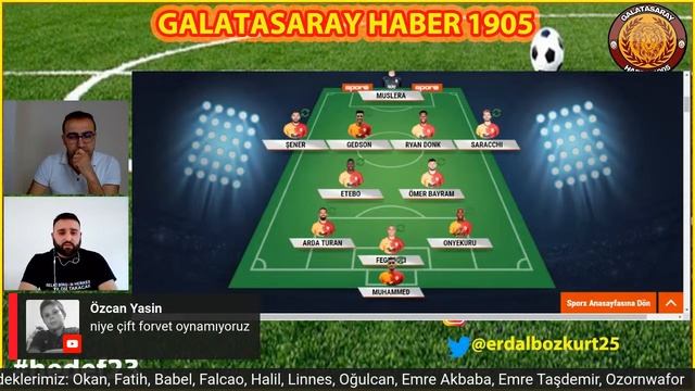 HATAYSPOR GALATASARAY MAÇ ÖNÜ / CANLI YAYIN / FATİH TERİM İLK 11 'İ BELİRLEDİ #galatasaray #GS смотреть онлайн