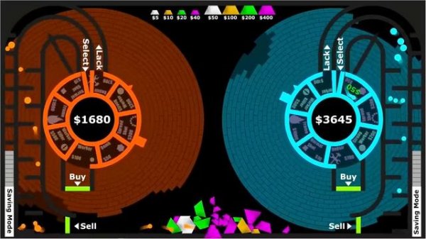 Core Destruction 9 - Marble Race in Algodoo