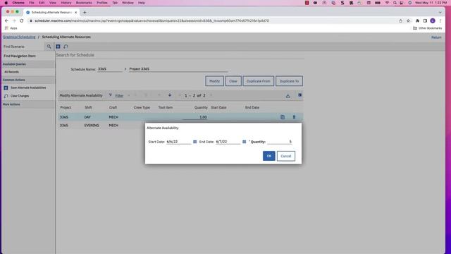 Maximo Scheduler - Graphical Scheduling - Alternate Availability and Interruptible Shifts смотреть онлайн