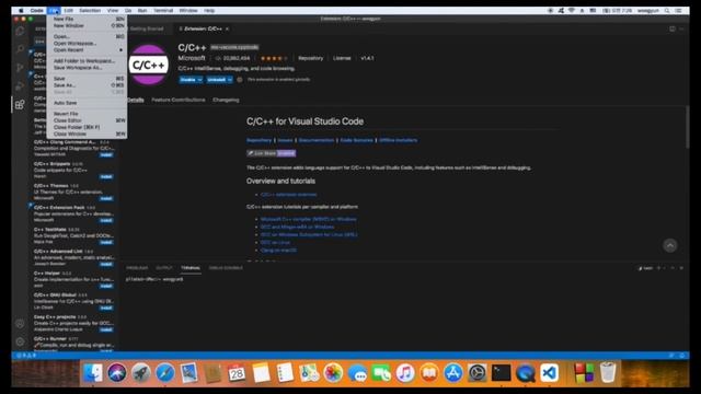 C Tips: Mac에서 Visual Studio Code 설치하는 방법 смотреть онлайн