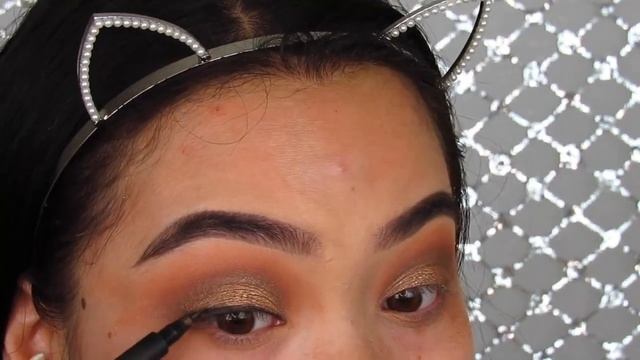 BRONZE EYE/ORANGE LIP TUTORIAL ♡ смотреть онлайн