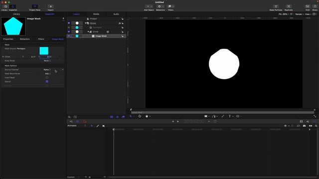 Image Masks in Apple Motion смотреть онлайн