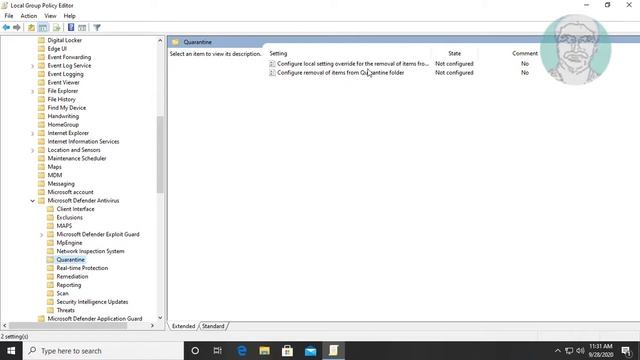 Microsoft Defender : How To Configure Removal Of Items From Quarantine Folder смотреть онлайн