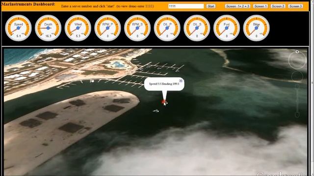 Marine Instruments Remote APP Android смотреть онлайн