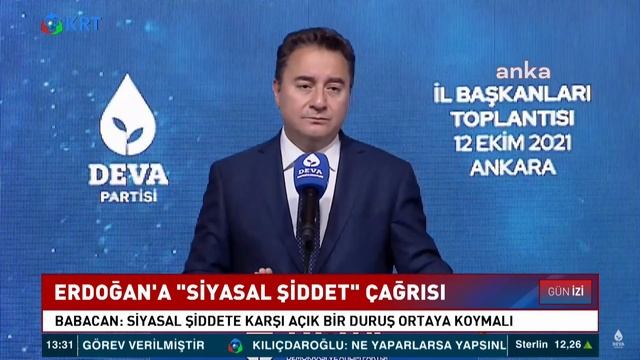 Ali Babacan Erdoğan'a Seslendi! "Siyasal Şiddete" Karşı Duruş Çağrısı! | Gün İzi Haber смотреть онлайн
