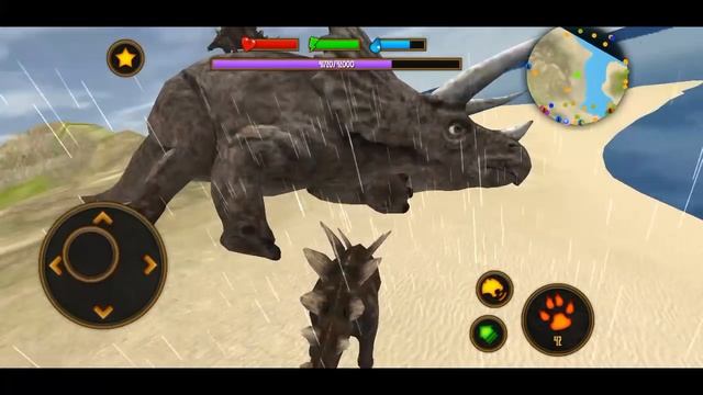 Stegosaurus Survival Simulator: Super Boss Triceratops - Android Gameplay смотреть онлайн