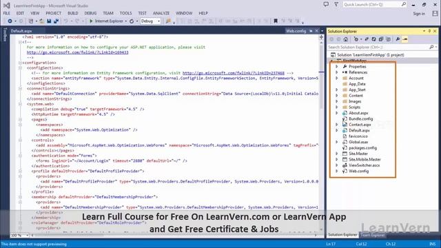 How to set up Visual Studio in Windows - ASP.NET - Free On LearnVern смотреть онлайн