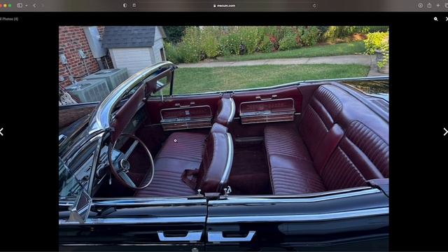 1966 Lincoln Continental Black w/ Maroon Interior - Mecum Dallas Listing Review смотреть онлайн