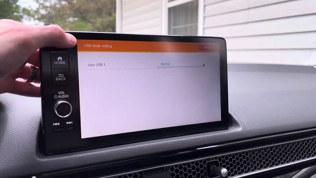 2022 Civic Touring: Hidden Menu
