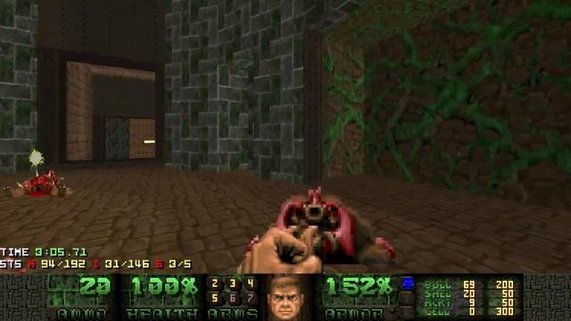 [World Record] Speed of Doom MAP 12 "The Meat Grinder" 100% (UV-Max) Speedrun in 5:58 [Doom] смотреть онлайн