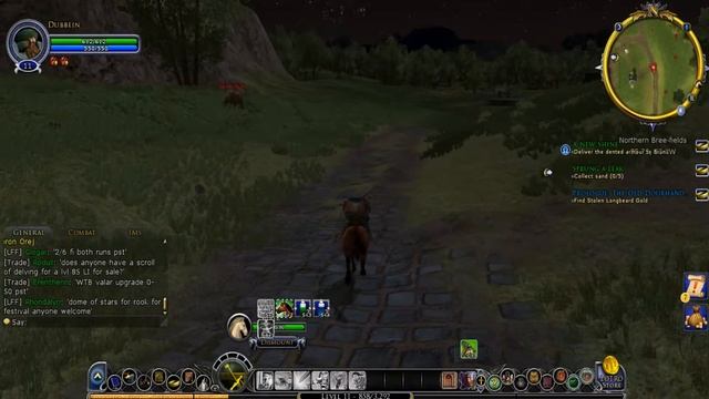LOTRO online Стартовый скакун и немного эпоса [07] смотреть онлайн
