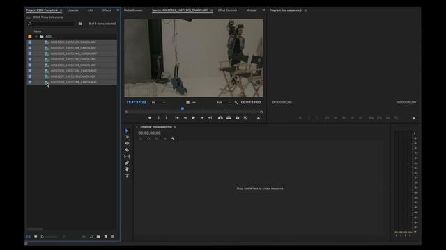 Canon Cinema Proxy Workflow Tutorial Using Adobe Premiere - How To смотреть онлайн