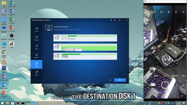 How to clone windows 10 | Migrate OS SSD to SSD | Aomei Backupper Professional | Best clone softwar смотреть онлайн
