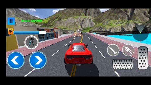 Wild Dino Robot Car Transform * Android Gameplay смотреть онлайн