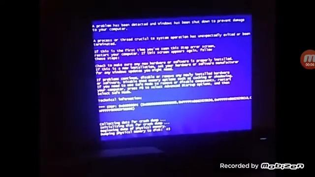 BSOD WINDOWS 7 REUPLOAD.MP3 смотреть онлайн