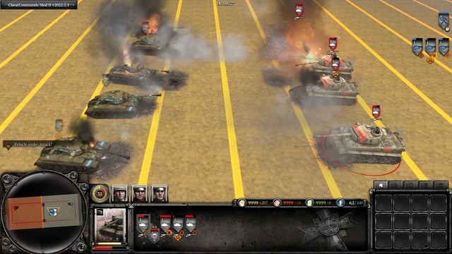 Tiger VS M26 Pershing - Company Of Heroes 2