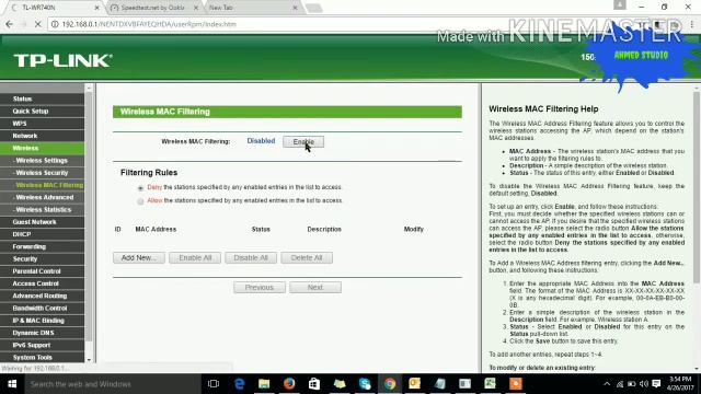 How To Configure MAC Filtering On TP-Link Router (360p) смотреть онлайн