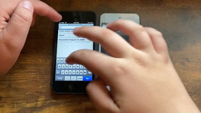iOS 6 iPhone 5 vs. iPod touch 5 Speedtest смотреть онлайн