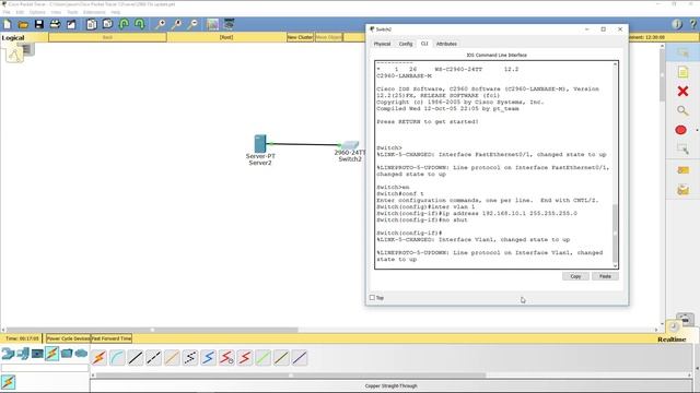 How to update the IOS in Cisco Packet Tracer 7.x смотреть онлайн