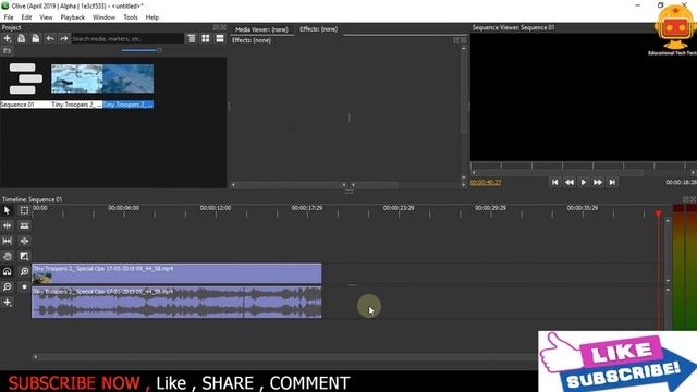 How To SPLIT VIDEO And ZOOM EFFECT In OLIVE VIDEO EDITOR | Olive Video Editor In Hindi
