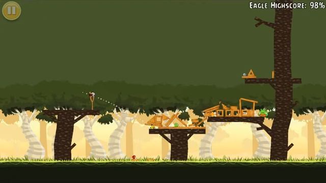 Mighty Eagle 100% Angry Birds 6-13 Прохождение Могучий Орёл 100% смотреть онлайн