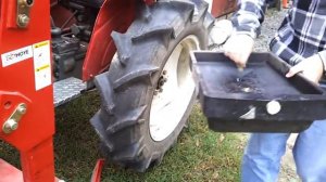 yanmar tractor oil change part 1