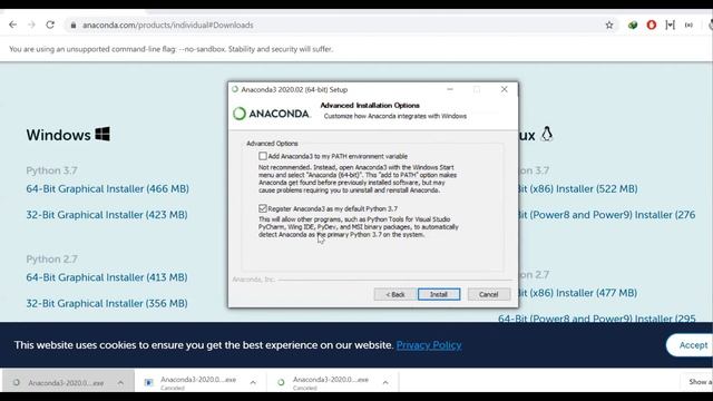 How to install Anaconda on Windows смотреть онлайн