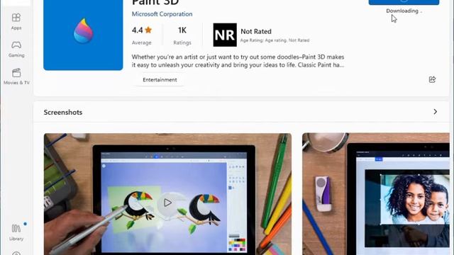 how to install 3d paint windows 11 ll Get Paint 3D - Microsoft Store смотреть онлайн