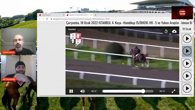 19 Ocak İstanbul At Yarışı Tahminleri - Canlı Yayın смотреть онлайн