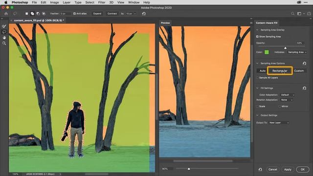 Remove objects with Content Aware Fill смотреть онлайн