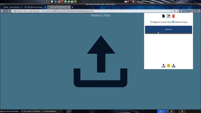 Firefox Plugin - Easy Session Manager смотреть онлайн
