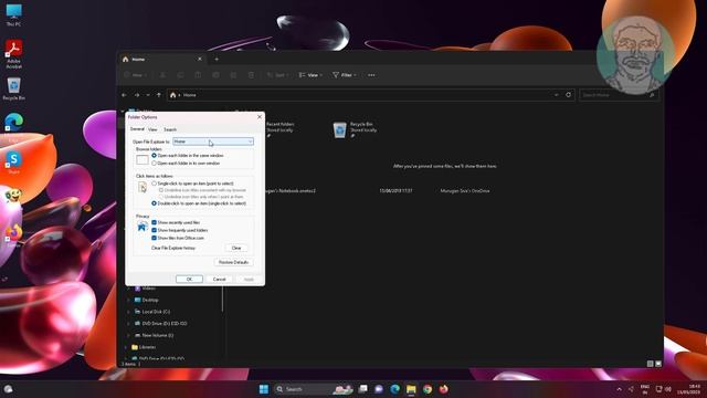 How to Make File Explorer Open to This PC instead of Home Folder In Windows 11 смотреть онлайн
