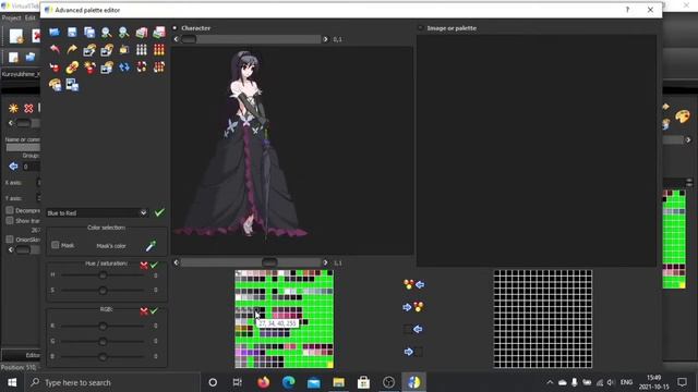 Mugen 1.1 Tutorial How to make semitransparent or translucent palette смотреть онлайн