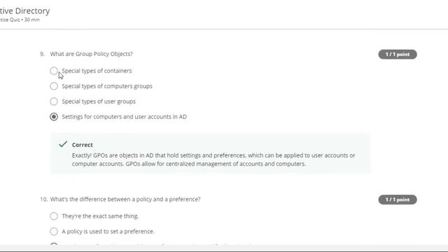 ACTIVE DIRECTORY|PRACTICE QUIZ|COURSERA|SYSTEM ADMINISTRATION AND IT INFRASTRUCTURE смотреть онлайн