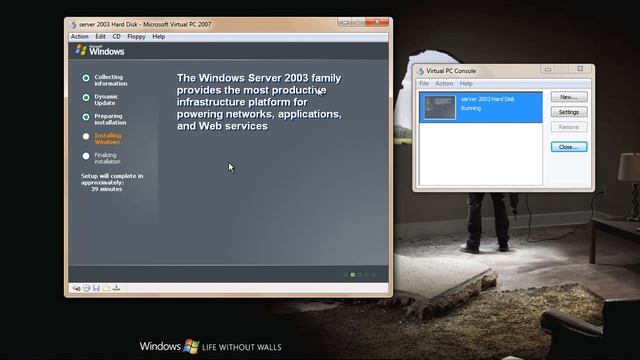 Installing Windows Server 2003 - Habib смотреть онлайн