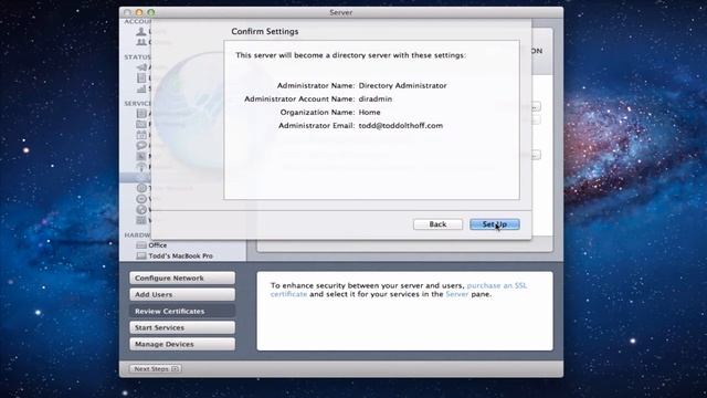 Mac OS 10.7 Lion Server Part 5: Profile Manager Set Up смотреть онлайн
