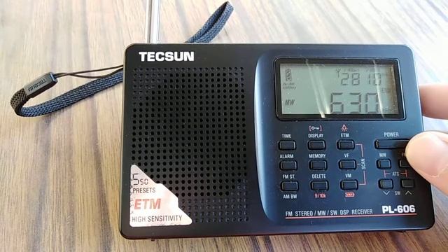 TECSUN PL 606 MW Scan Sombor 7.10.18 смотреть онлайн