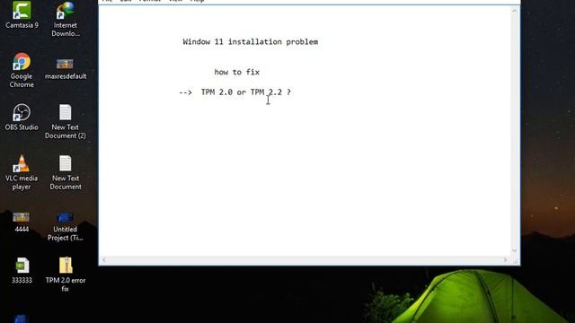 Fix Error TPM 2.0 in window 11 смотреть онлайн