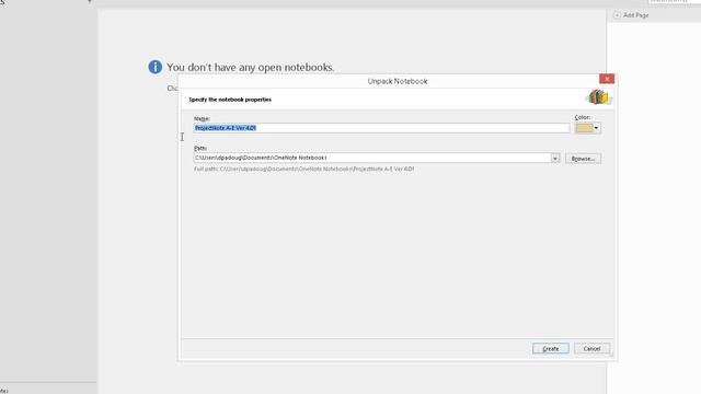 ProjectNote® 2014:Installing ProjectNote® on a computer running Windows 8 and OneNote 2013 смотреть онлайн