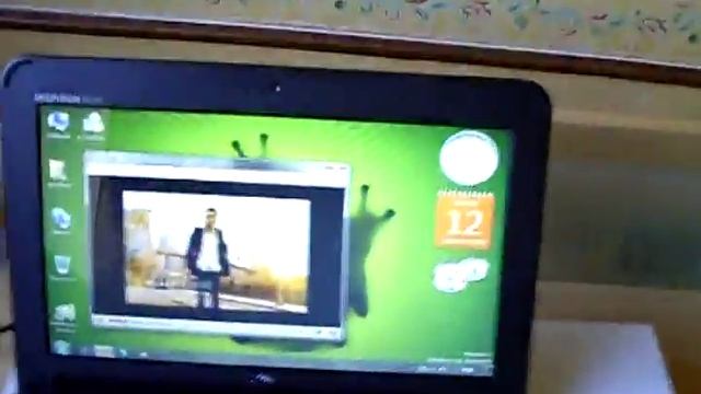 ~ Dell Mini 10v running Windows 7 youtube test ~ смотреть онлайн