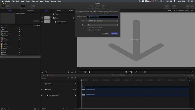 How To Create An Adjustment Layer For Final Cut Pro X